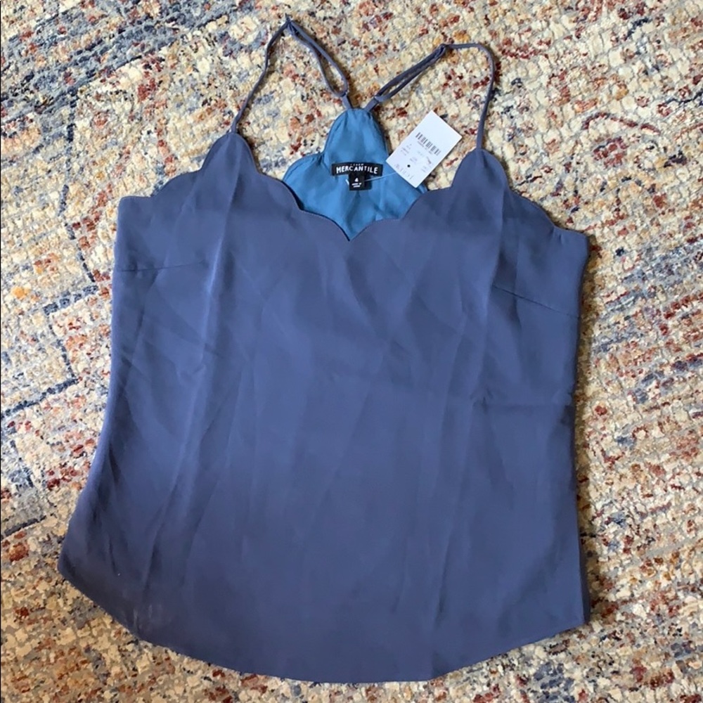 J. Crew Scalloped Cami